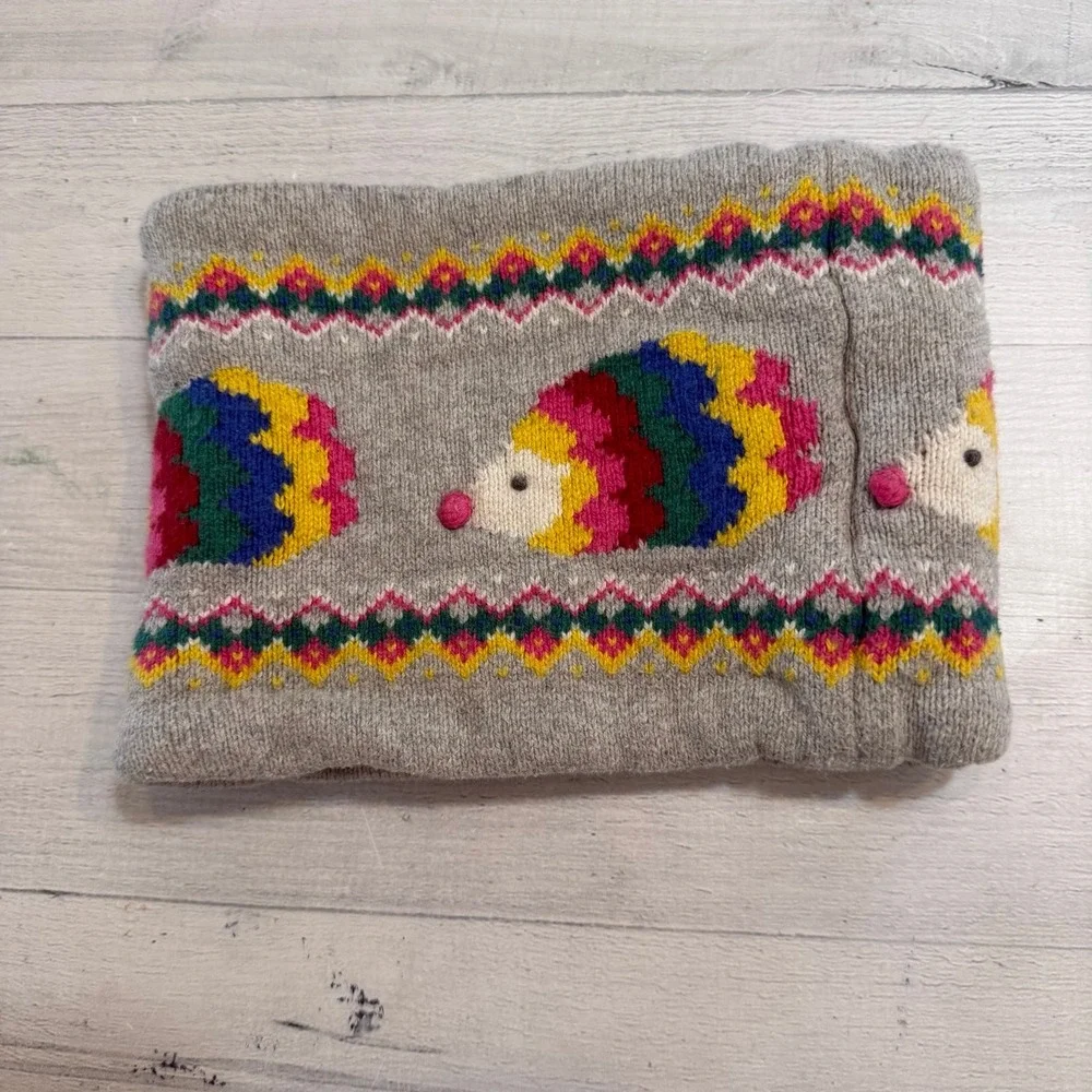 Mini Boden girls Cosy Hedgehog Snood youth small